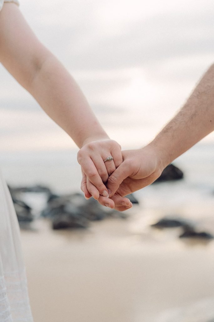 A Romantic Beach Engagement Photoshoot in Lisbon