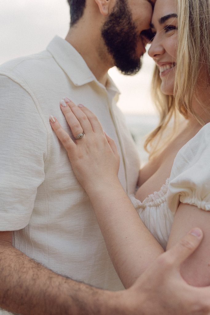A Romantic Beach Engagement Photoshoot in Lisbon
