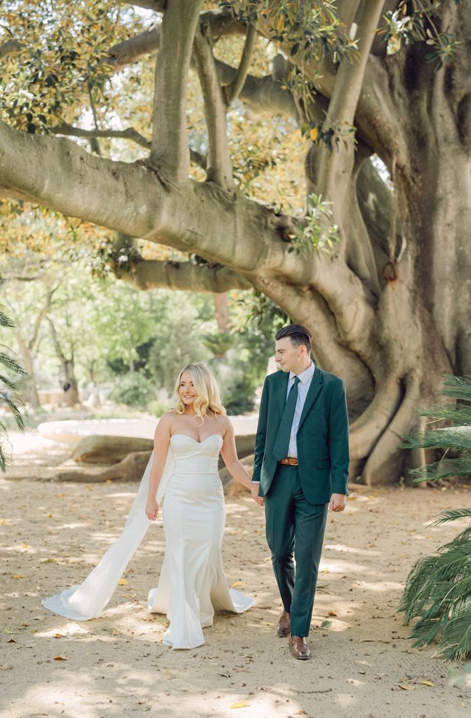 Wedding at Vandelli Botanical Garden in Lisbon