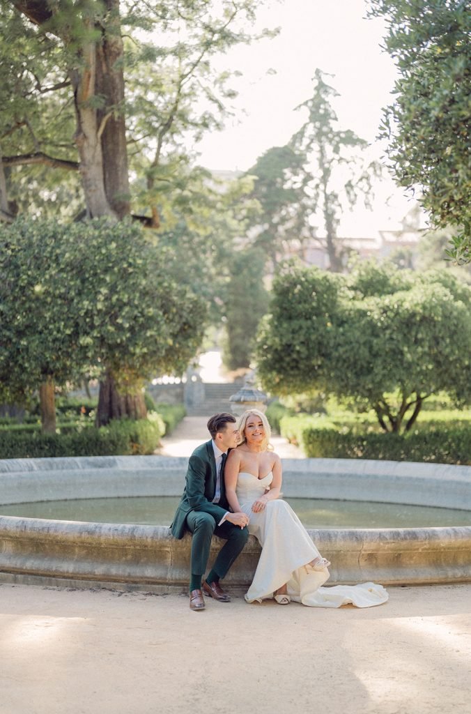 Wedding at Vandelli Botanical Garden in Lisbon