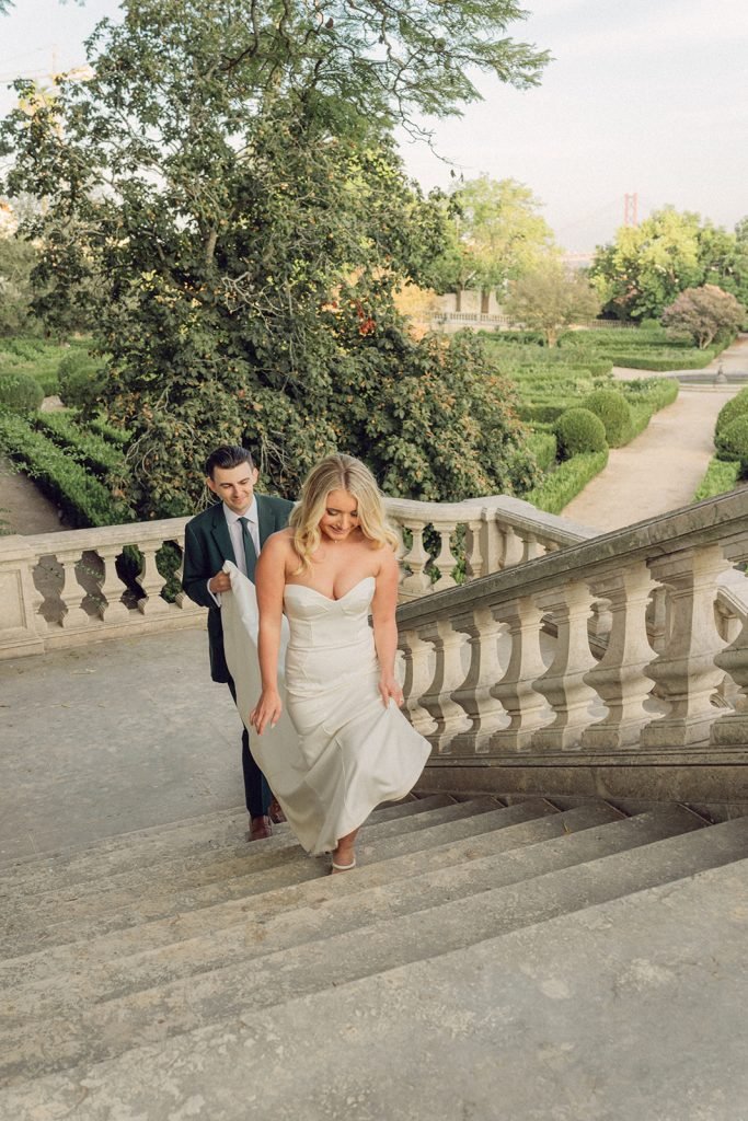 Wedding at Vandelli Botanical Garden in Lisbon