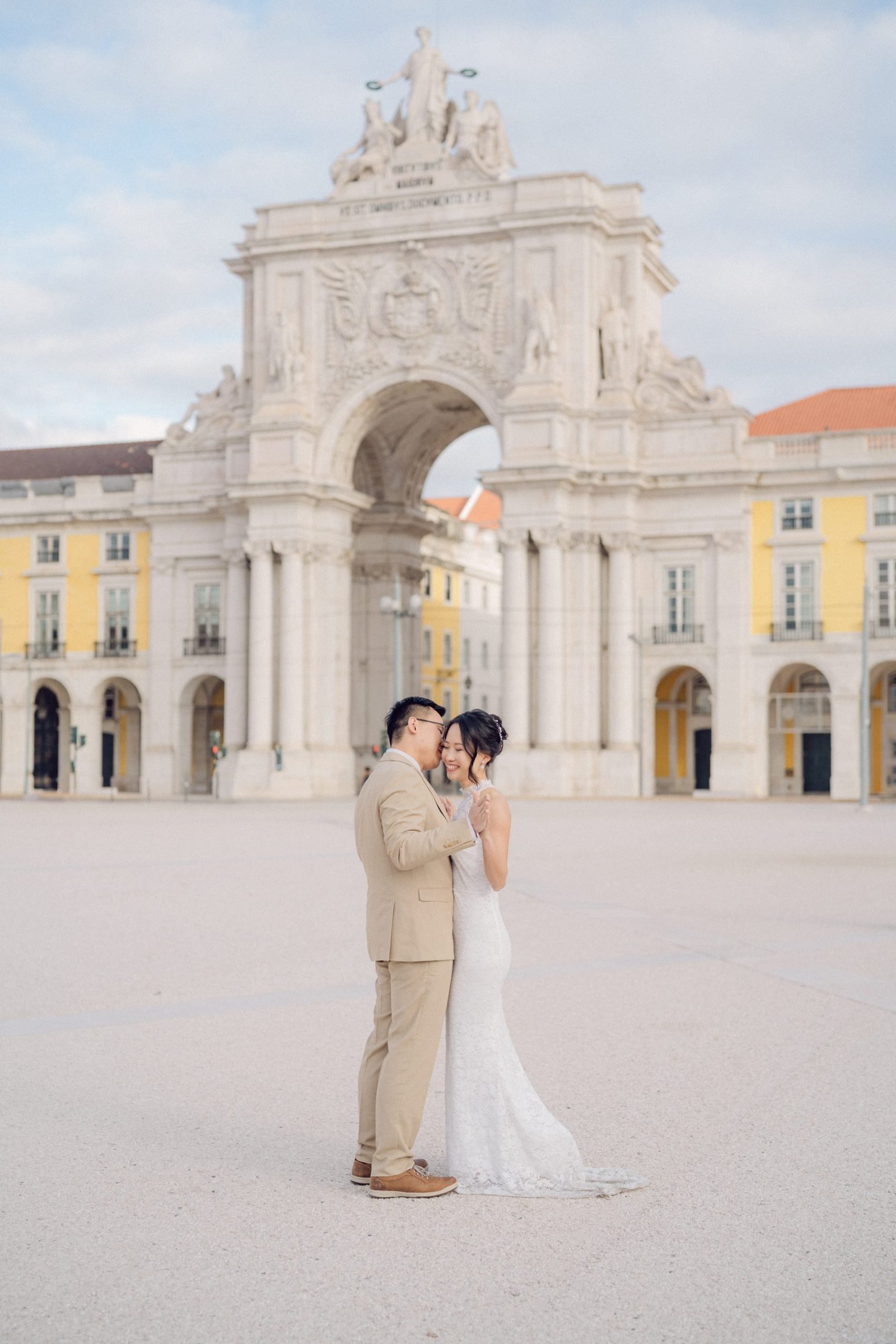 an elopement wedding in lisbon
