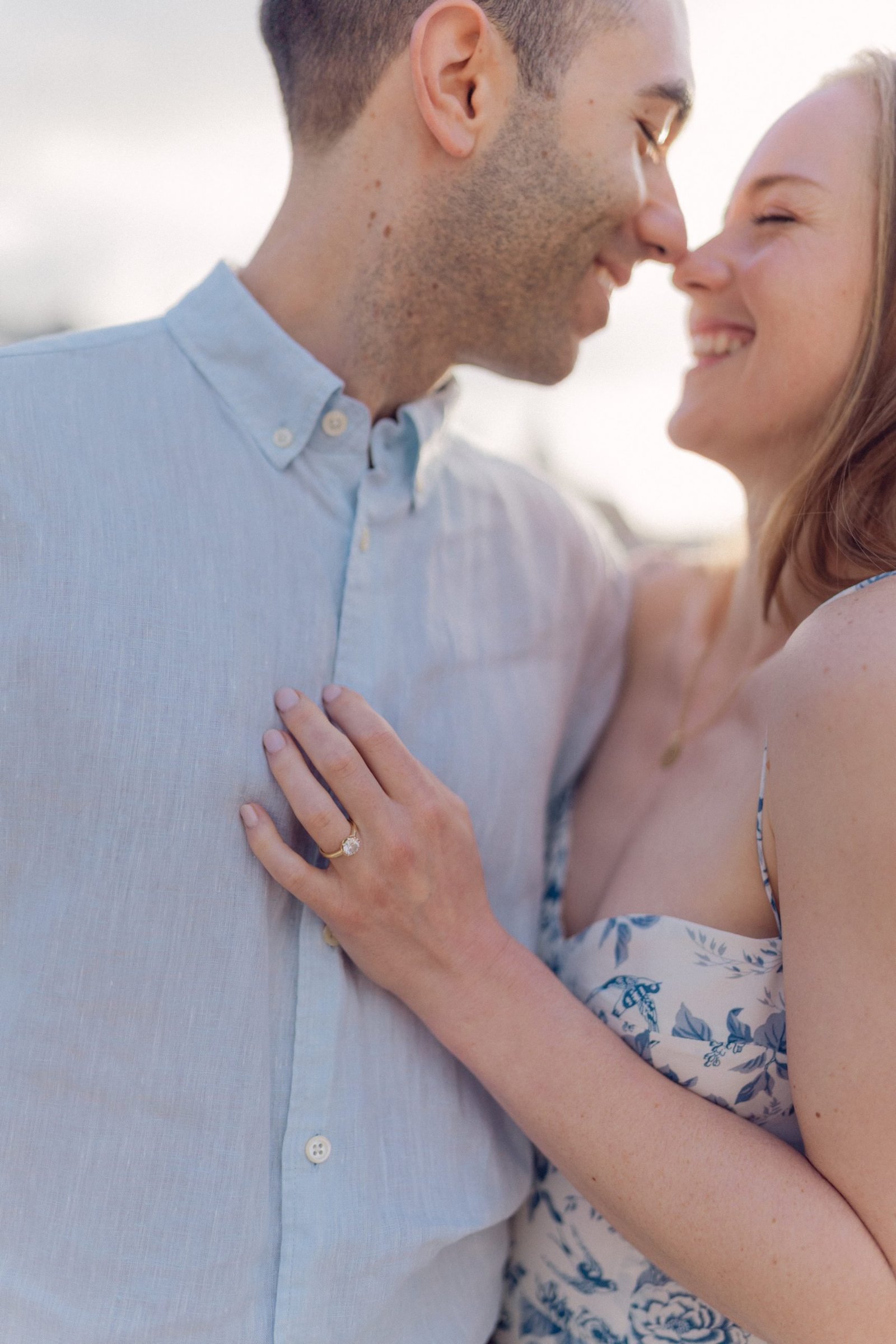 intimate engagement photoshoot in Lisbon